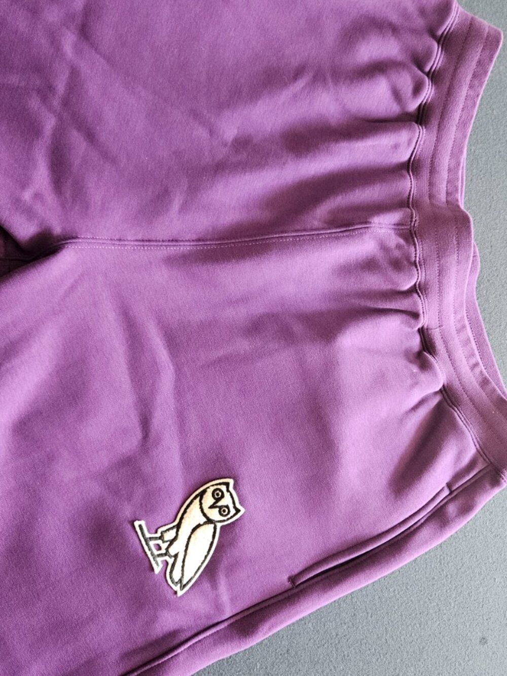 OVO Purple Sweatpants Large - Picture 3 of 3